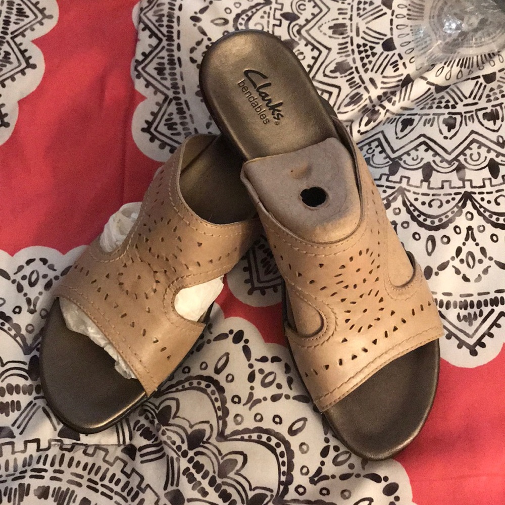 Brand new Clark sandals